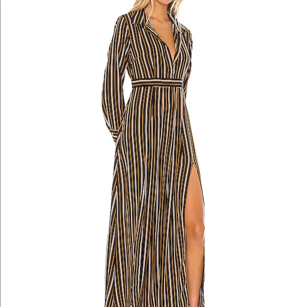 LINE & DOT Abby Midi Dress